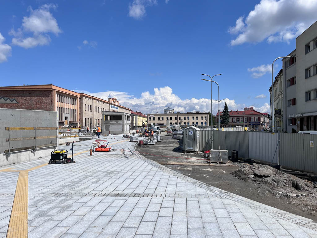 Budowa Rzeszowskiego Centrum Komunikacyjnego [lipiec 2023]